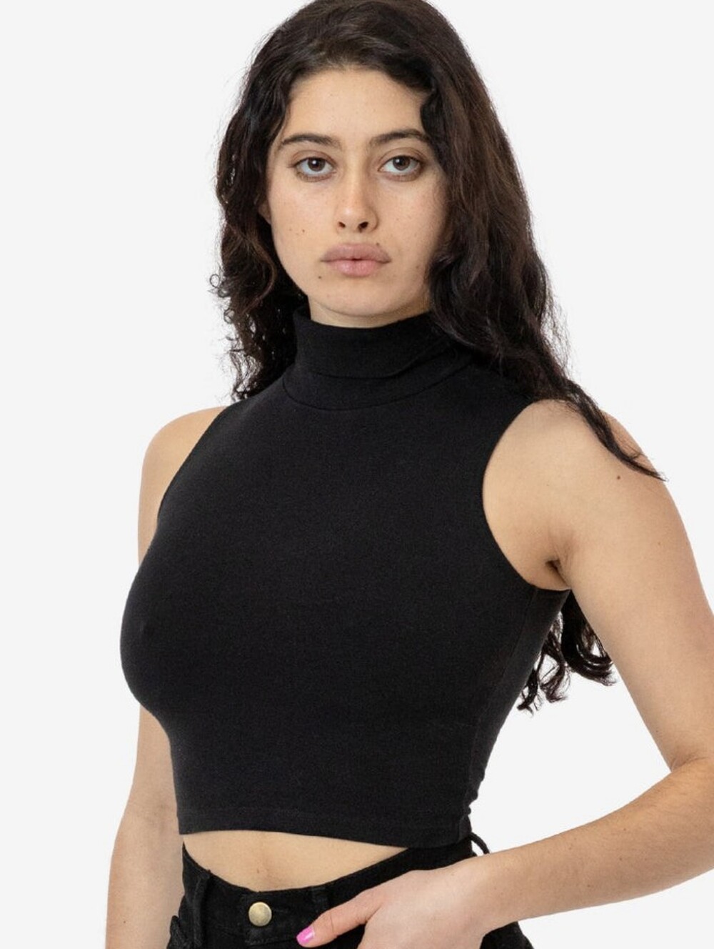 Los Angeles Apparel Turtleneck Tanktop